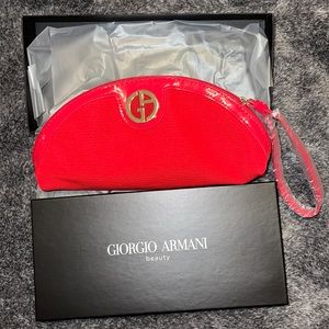 NWT Giorgio Armani Makeup Bag
